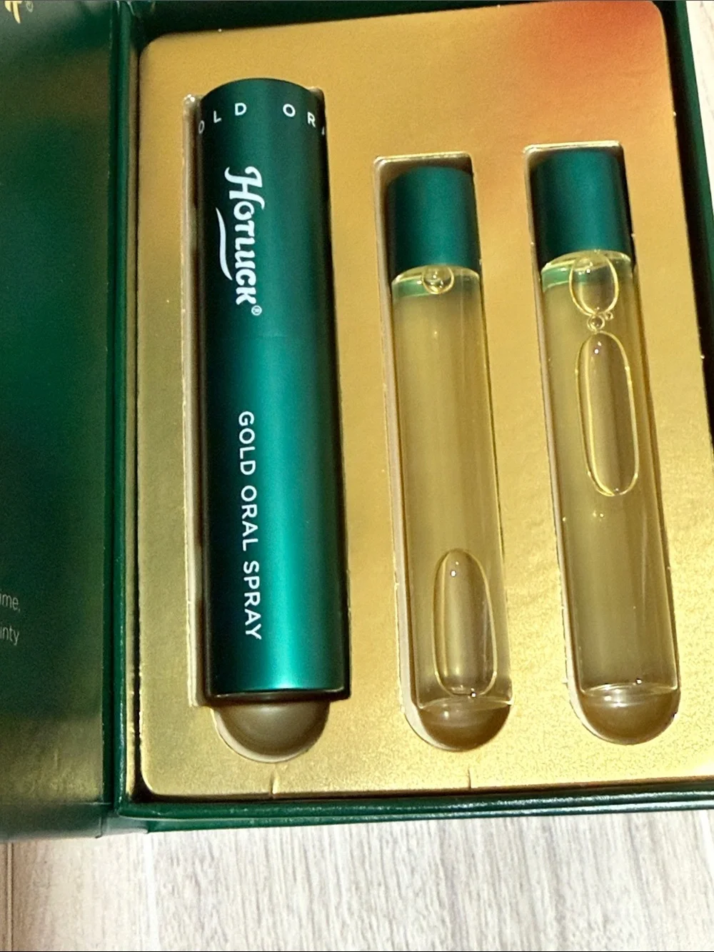Gold Oral Spray – Green Refreshing Oral Care
